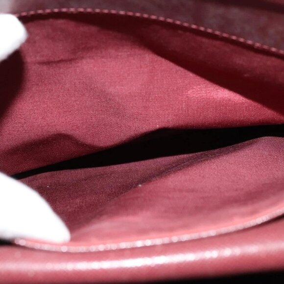 BURBERRY Nova Check Shoulder Bag Canvas Beige Red Auth - Picture 13 of 16